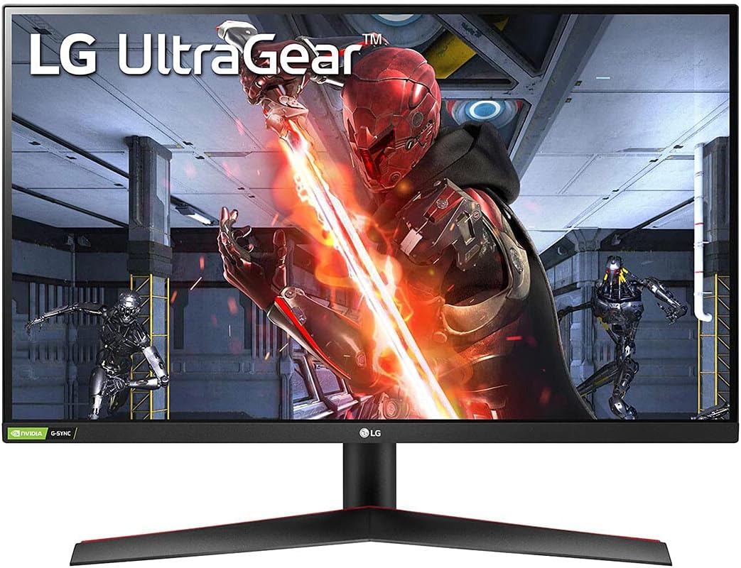 LG Monitor, 68,5 cm, 27 Zoll, Schwarz, Electronics 27GN800-B Ultragear QHD Gaming (AMD FreeSync, 144 Hz, 1ms GtG)
