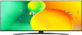 LG Fernseher, 43 Zoll, Schwarz, Electronics 4K DVB-T2 NanoCell Farbe - 43NANO763QA