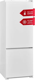 TELEFUNKEN Kühl-Gefrierkombination, 144 cm, 211 L, Weiß, C-EKG-144-ST-E Einbau- Nische