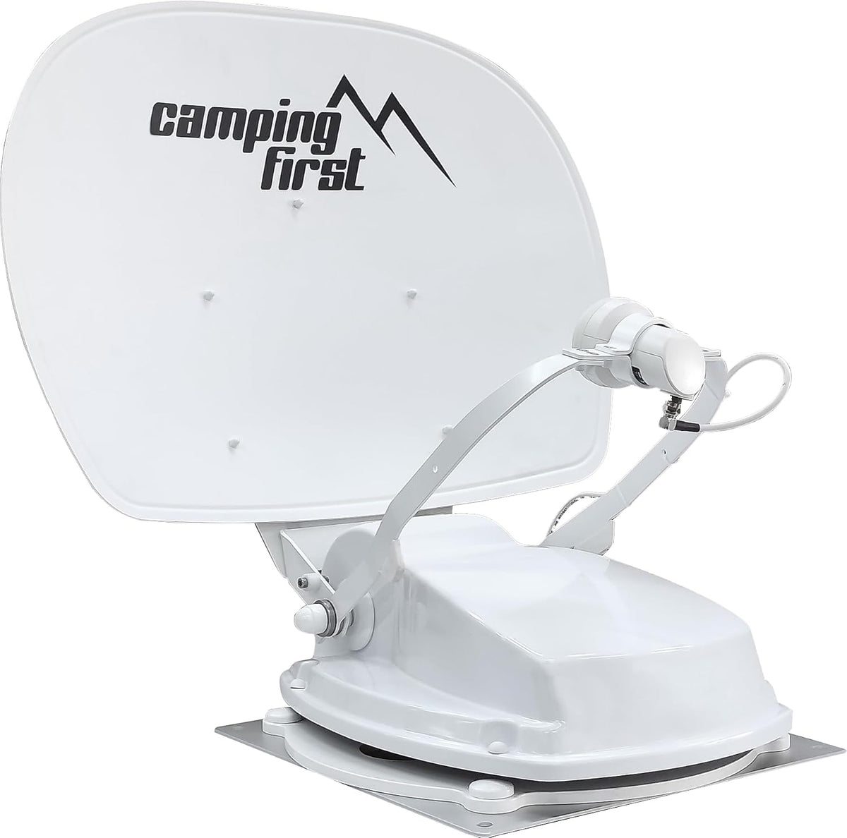 Satmex Fernseher, Weiß, 55 Plus, Vollautomatische Sat-Antenne