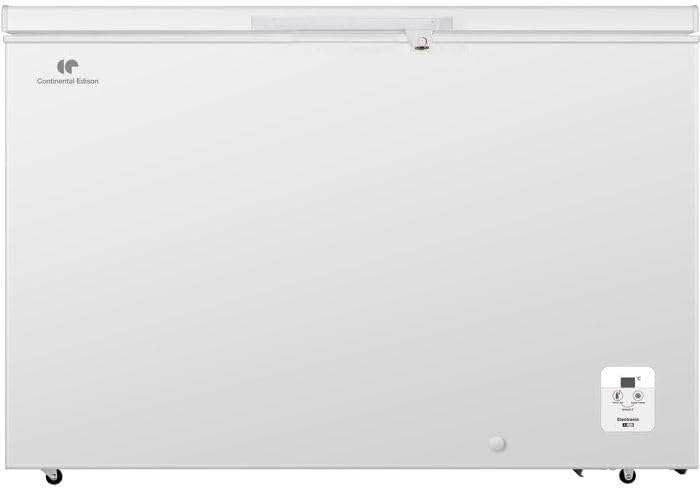 Continental Gefriertruhe, 130 x 40 x 84,5 cm, 372 l, Weiß, Edison CECC372WD, Klasse D
