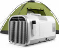 Mobiles Klimagerät, 1300 W, Weiß, Tragbare Klimaanlage mit Abluftschlauch, für Camping, 4-in-1 Luftkühler & Luftentfeuchter