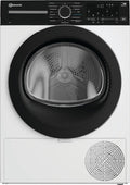Bauknecht Wärmepumpentrockner, 9 kg, Schwarz, BD 9C WBS / /Precision Dry - Intelligentes, leises Trocknen/HomeWhiz App - schnelle und intuitive