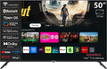 KOORUI Fernseher, 50 Zoll, 126 cm, Schwarz, Smart TV, K50Q1UQ-T8 QLED , 4K Smart TV Powered by Tizen, mit HDR 10