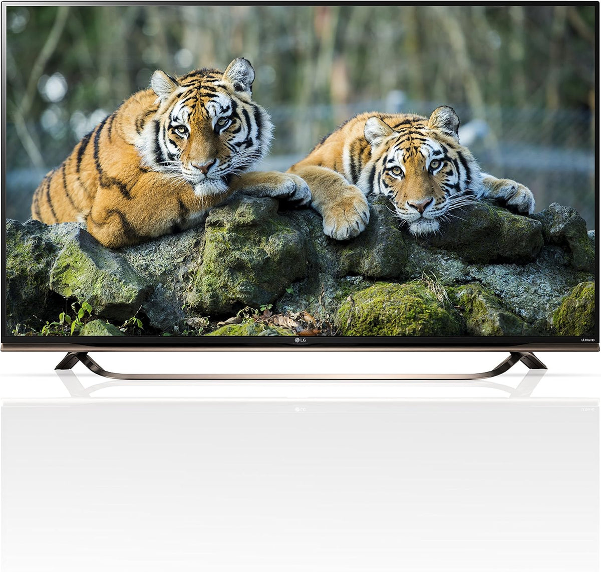 LG Fernseher, Schwarz, Smart TV, 65UF860 V 65' 4K Ultra HD 3D Kompatibilität Smart-TV WLAN, Web OS, 3840 x 2160 Pixel