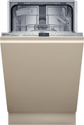 NEFF Geschirrspüler, 10 Maßgedecke, 45 cm, Silber, S853HKX14E, N 30, Smarter Vollintegriert, Besteckkorb, besonders leise Spülmaschine