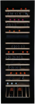 Breithorn Weinkühlschrank, 177.1 x 59.2 x 56.3 cm, Schwarz, Weinklimaanlage Einbau - - 101 Flaschen - - Weinschrank