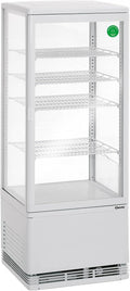 Wohnzimmerschrank Bartscher, 98 Liter, Schwarz, Mini-Kühlvitrine - 700298G