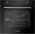 Einbaubackofen Backofen, 72 L, Schwarz/Silber, HBO-M7210GCDRC-GBK, Energieklasse A+, 10 Funktionen, Touch-Display
