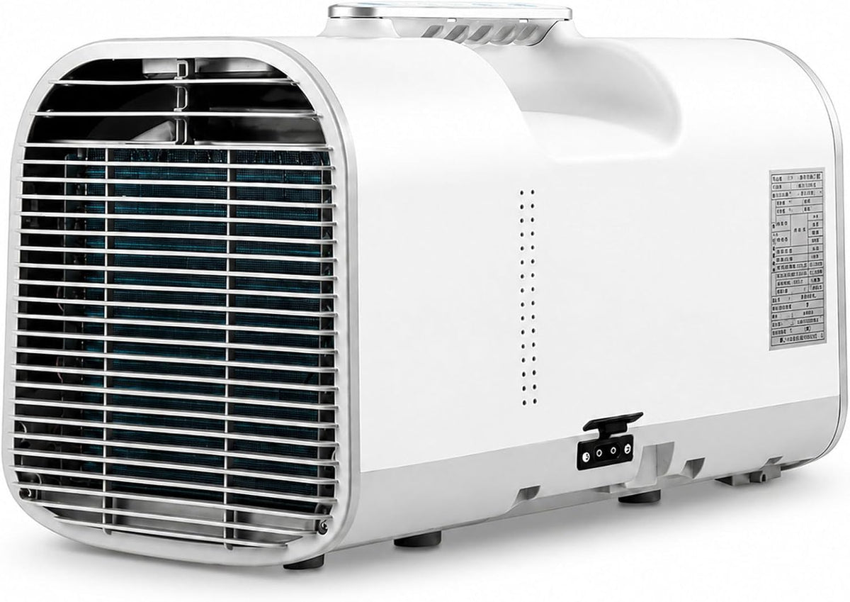 Mobiles Klimagerät, 240 W, 15 M, Weiß, Tragbare Klimaanlage Für Zelt Und Wohnmobil, 4-In-1-Luftkühler Mit Schlafmodus