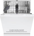 Candy Geschirrspüler, Silber, Rapidò CI 3E53E0 W Einbau-, 60 cm, 13 Services, digital, 53 dBa, 5 Programme, Invertermotor