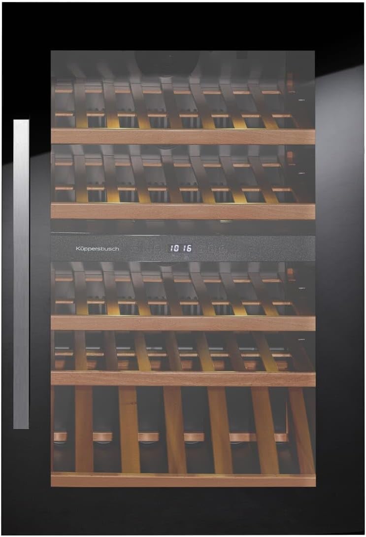 Küppersbusch Weinkühlschrank, Schwarz/Silber, FWK 2800.0 S3 K-Series 8 Einbau Weinklimaschrank