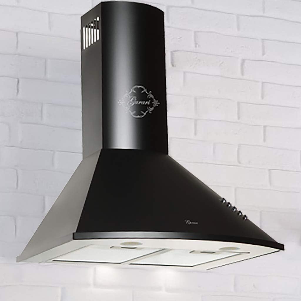 Gurari Dunstabzugshaube, 60 cm, Schwarz, C 046