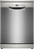 Bosch Geschirrspüler, 60 cm, Weiß, SMS2HVI02E, Serie 2, freistehend, gebürsteter Stahl, Anti-Fingerabdruck