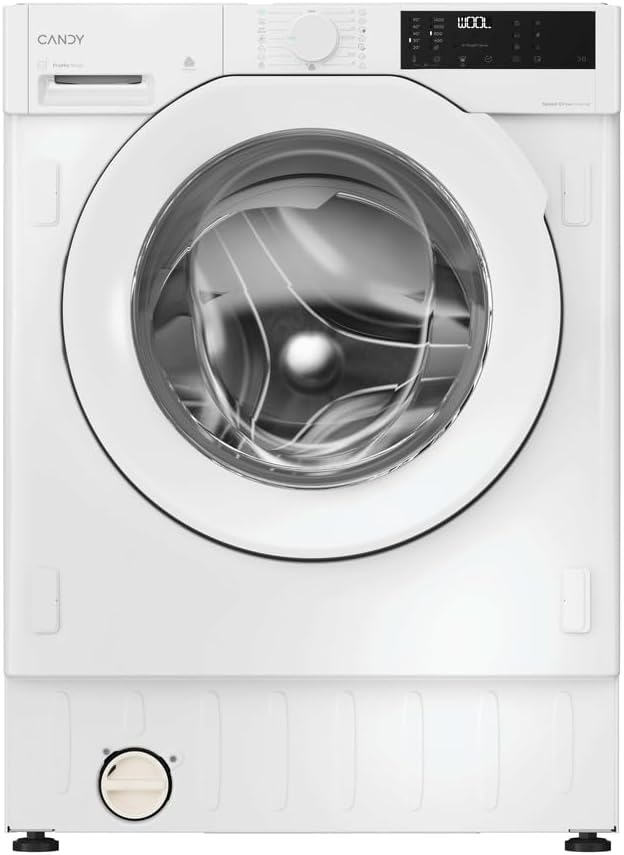 Candy Waschtrockner, 82 x 60 x 52,5 cm, 5 kg, Weiß, Einbau- 8/ 1400 RPM, Wi-Fi + Bluetooth, Inverter-Motor, Dampf
