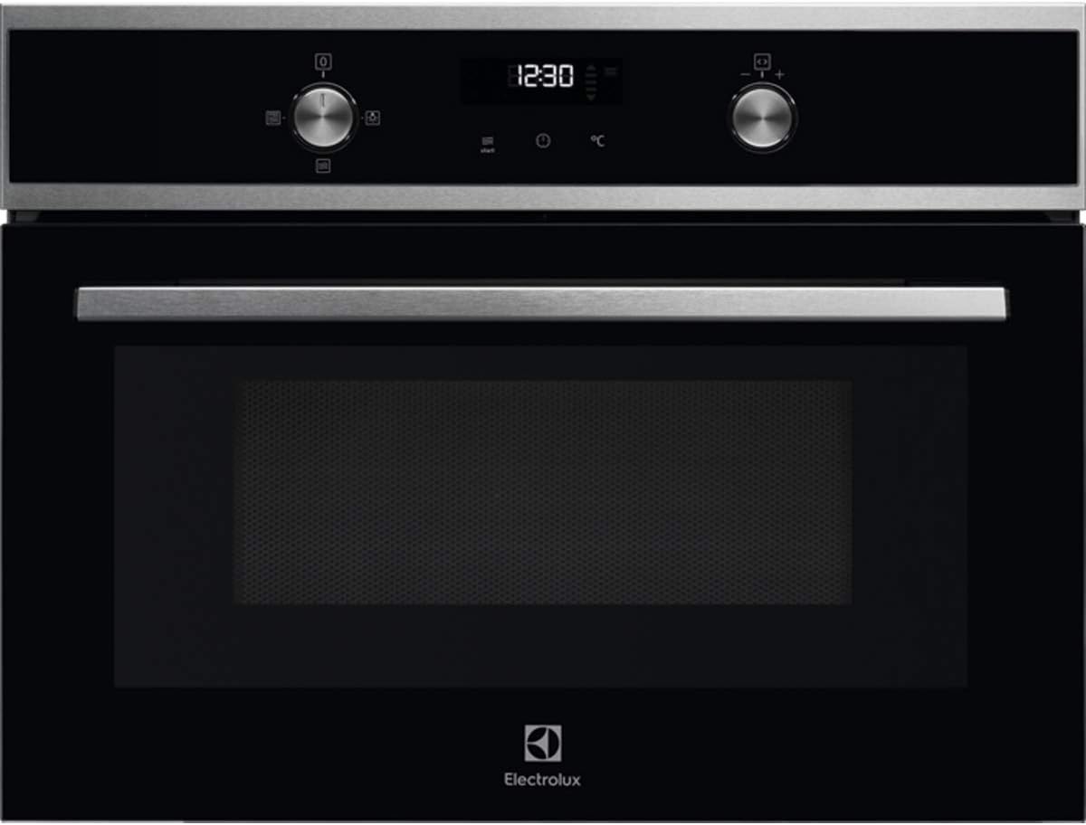 Electrolux Mikrowelle, 2000 W, Silber, EVK6E40X Einbau- mit Leistung, Edelstahl