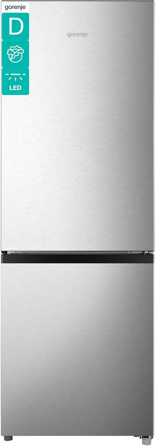 Gorenje Kühl-Gefrierkombination, 49,5×143×56,2 cm, 175 L, 39 dB, Weiß, RK14DPS4 /Freistehend/ Gesamtvolumen/ /