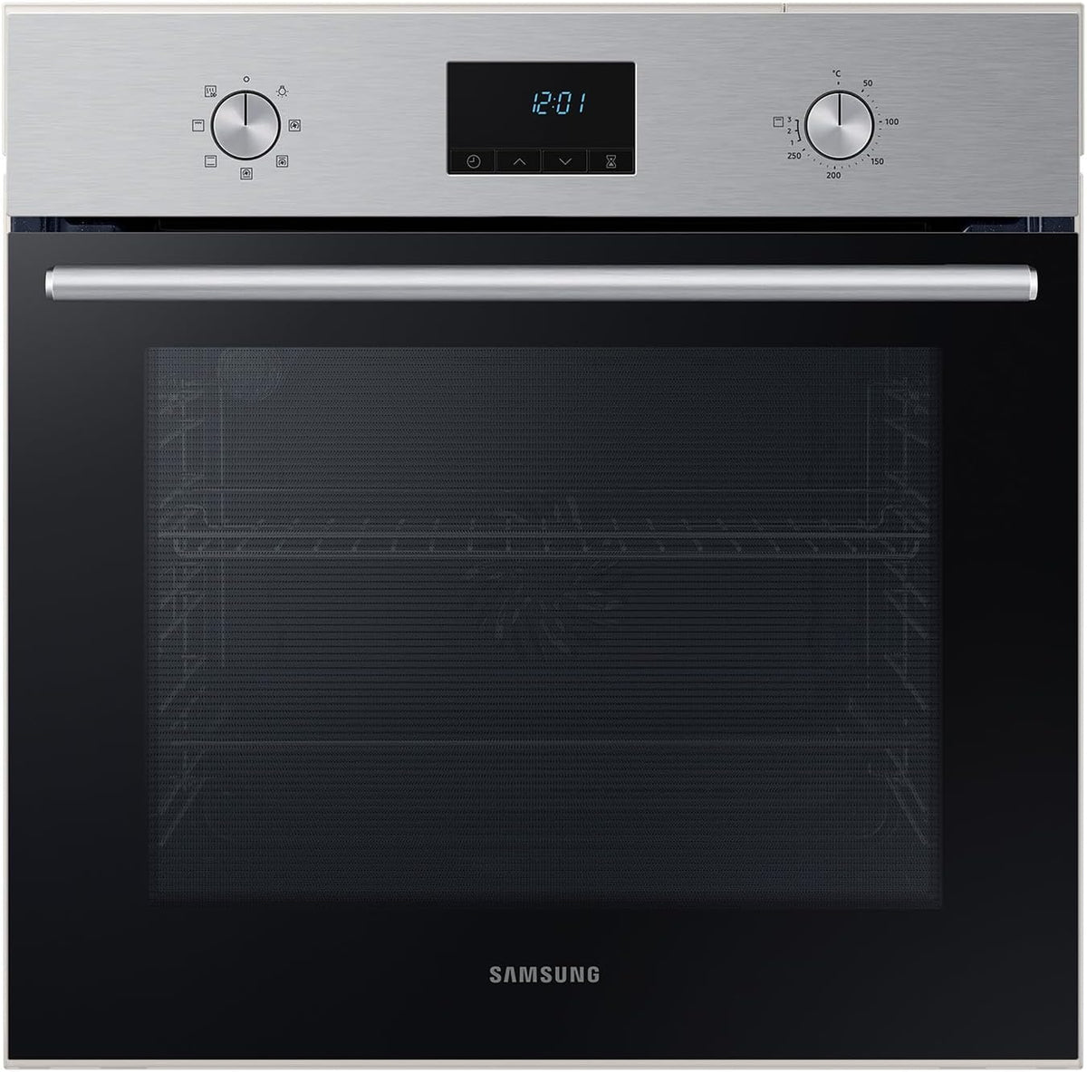 Samsung Backofen, 68 l, Silber, Katalyse Einbau-, EEK: A, Single Fan, Katalytische Reinigung, 8 Heizarten inkl. 20 Automatik-Programmen