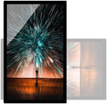 Digital-Signage-Display, 124,5 cm, 47,7 cm, Schwarz, bis Hoch- und Querformat, Smart Split Screen für Werbe- und Mediaplayer-Anwendungen