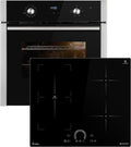Herdset: Backofen, 60 cm, Schwarz, Einbau BO8810SS + Induktionskochfeld IH85901FZ