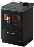 Cadel Kaminofen, 60 x 60 cm, 6,5 kW, Anthrazit, Smart 60VS Holzofen