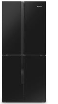 Gorenje Kühl-Gefrierkombination, Schwarz, NRM818EMB French Door Kühl-Gefrier-Kombination