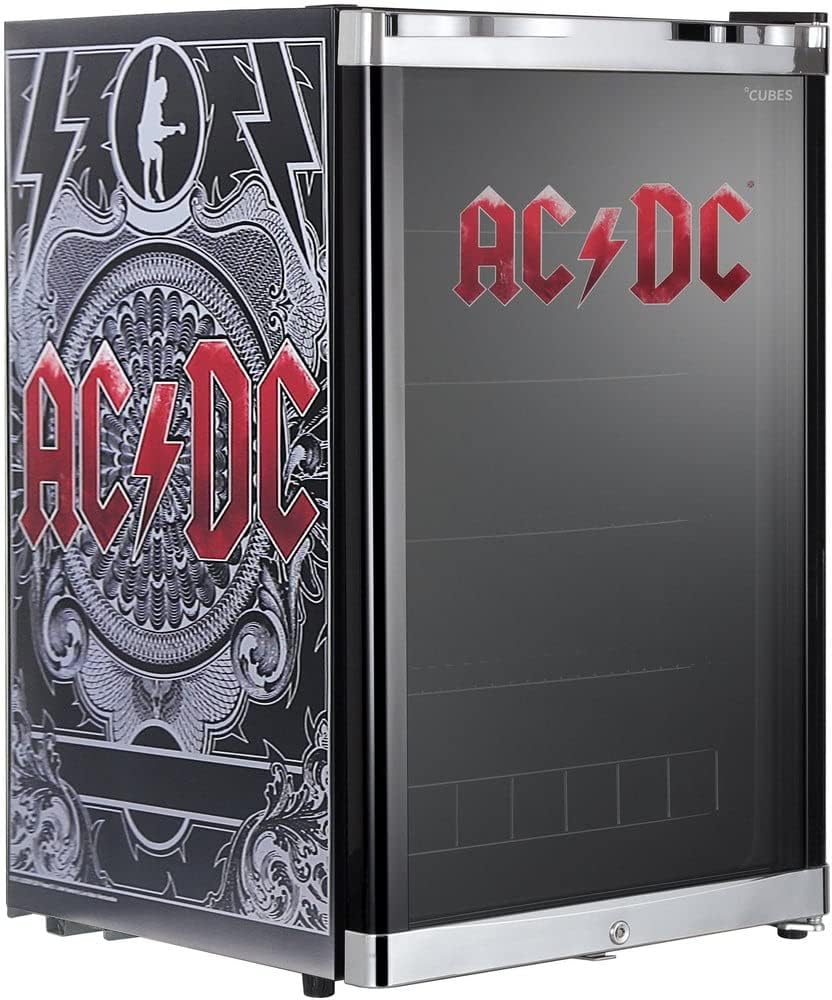 °CUBES Kühlschrank, 84,5 cm, 115 L, Weiß, HighCube AC/DC Flaschen / Höhe / 104 kWh/Jahr / Kühlteil
