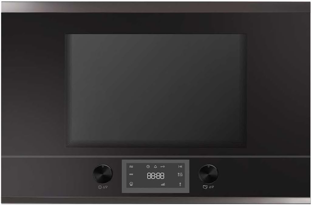 Einbau Mikrowelle, Schwarz/Silber, ML6330.0S2