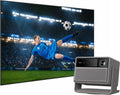 XGIMI Beamer, Schwarz, Horizon 20 4K Heimkino mit 100'' Fixed Frame Screen