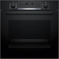 Bosch Backofen, 60 x 60 cm, Schwarz, Einbau-, Serie 6, Air Fry Funktion, 10 Automatikprogramme, 3D Heißluft für gleichmäßige Hitze auf 3 Ebenen
