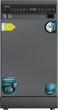 Cecotec Geschirrspüler, 45 cm, Weiß, freistehend Bolero Aguazero 4560 Dark Connected, 11 Maßgedecke, 9 Programme