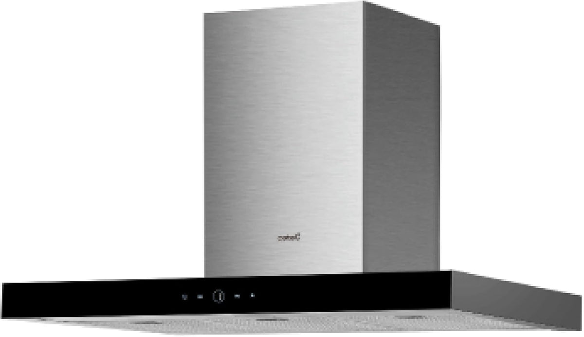 LEGEND Dunstabzugshaube, 70 W, Silber, 9000 XGBK - für die Küche - Dekorative Ausführung - Motor