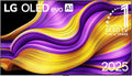 LG Fernseher, 83 Zoll, 210 cm, Schwarz, OLED83G58LW TV 4K OLED evo AI TV (α11 Gen2 4K AI, webOS 25, 120 Hz (VRR bis zu 165 Hz)) [Modelljahr 2025]