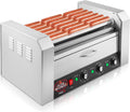 Olde Wärmeschublade, Silber, Midway Elektrische 18 Hot Dog 7-Rollen-Küchenmaschine mit, kommerzielle Qualität, Edelstahl
