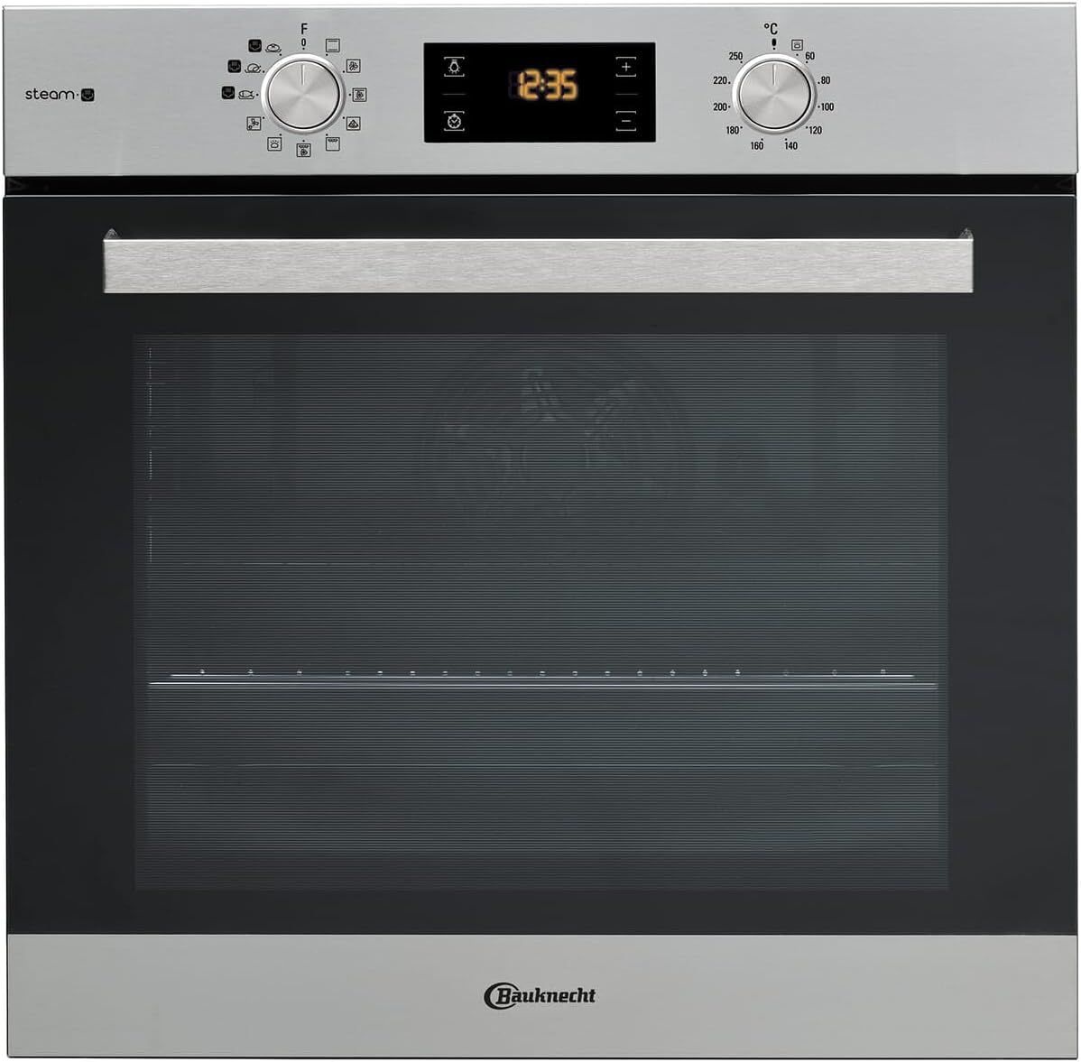 Bauknecht Backofen, Silber, BAK3S KN8 V IN Edelstahl