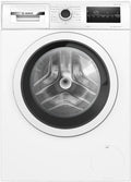 Bosch Waschmaschine, 8 kg, Weiß, Serie 4 Frontlader-, 1200 U/min, IronAssist-Funktion, ActiveWater Plus, EcoSilence-Motor