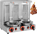 Backofen, Silber, Vertikaler Grill, Edelstahl Schaschlik- mit Temperaturregelung 50-300℃