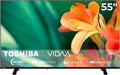 Toshiba Fernseher, 55 Zoll, Schwarz, Smart TV, 55UV1563DDW Fernsheer VIDAA Smart TV mit 4K UHD Auflösung