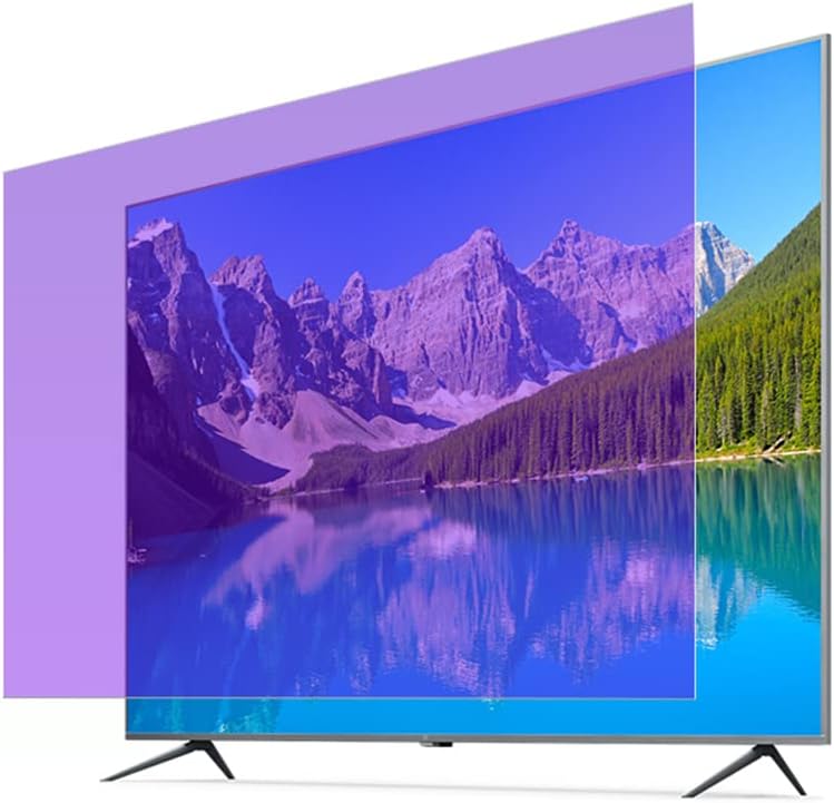AIZYR Fernseher, Transparent, Anti-Blaulicht-Folie LCD TV HD Clear Screen Protector Augen, Relieve Computer Eye Stra