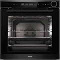 Oranier Backofen, Schwarz/Silber, Einbau Dampf-Funktion EBD830 - autarker Pyrolyse