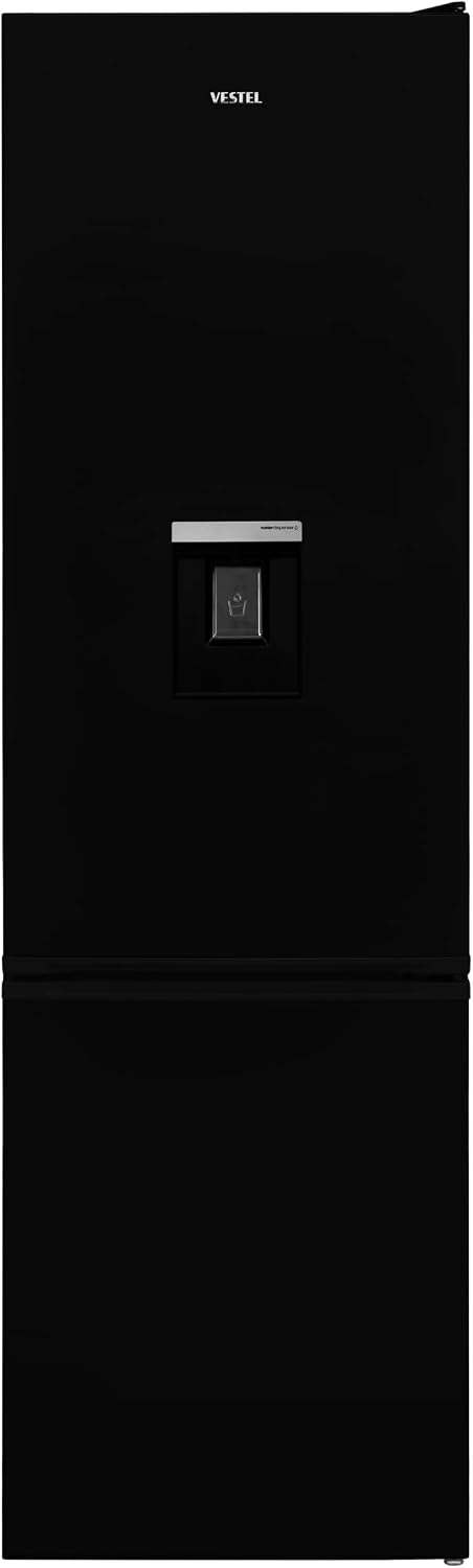Vestel Kühl-Gefrierkombination, 278 L, Schwarz, VG-CFDNB185DBN