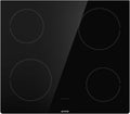 Gorenje Kochfeld, 60 cm, Schwarz, ECD 641 BSC Rahmenlos Nicht-Autarkes, Glaskeramik