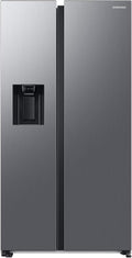 Samsung Kühl-Gefrierkombination, Silber, RS6GCG855DS9EG Side by Side Kühl-Gefrier-Kombination