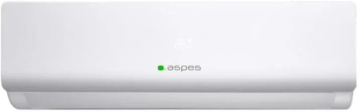 Aspes Split-Klimaanlage, Weiß, 9000 BTU AAAS900 W, Wärmepumpe, Timer, Energieeffizienzklasse A++