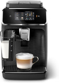 PHILIPS Kaffeevollautomat, Schwarz, LatteGo 2300 Serie, 4 Spezialitäten