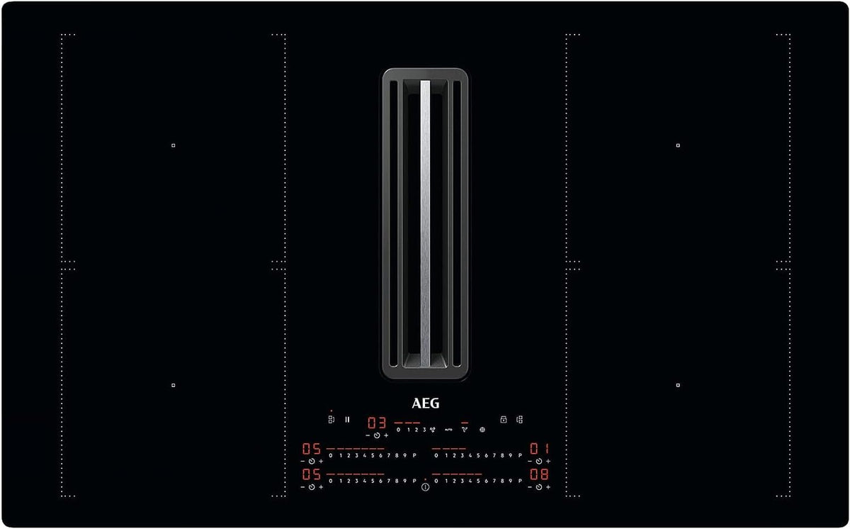 AEG Kochfeld, Schwarz, CCE84751CB Bridge XT abzug Induktion