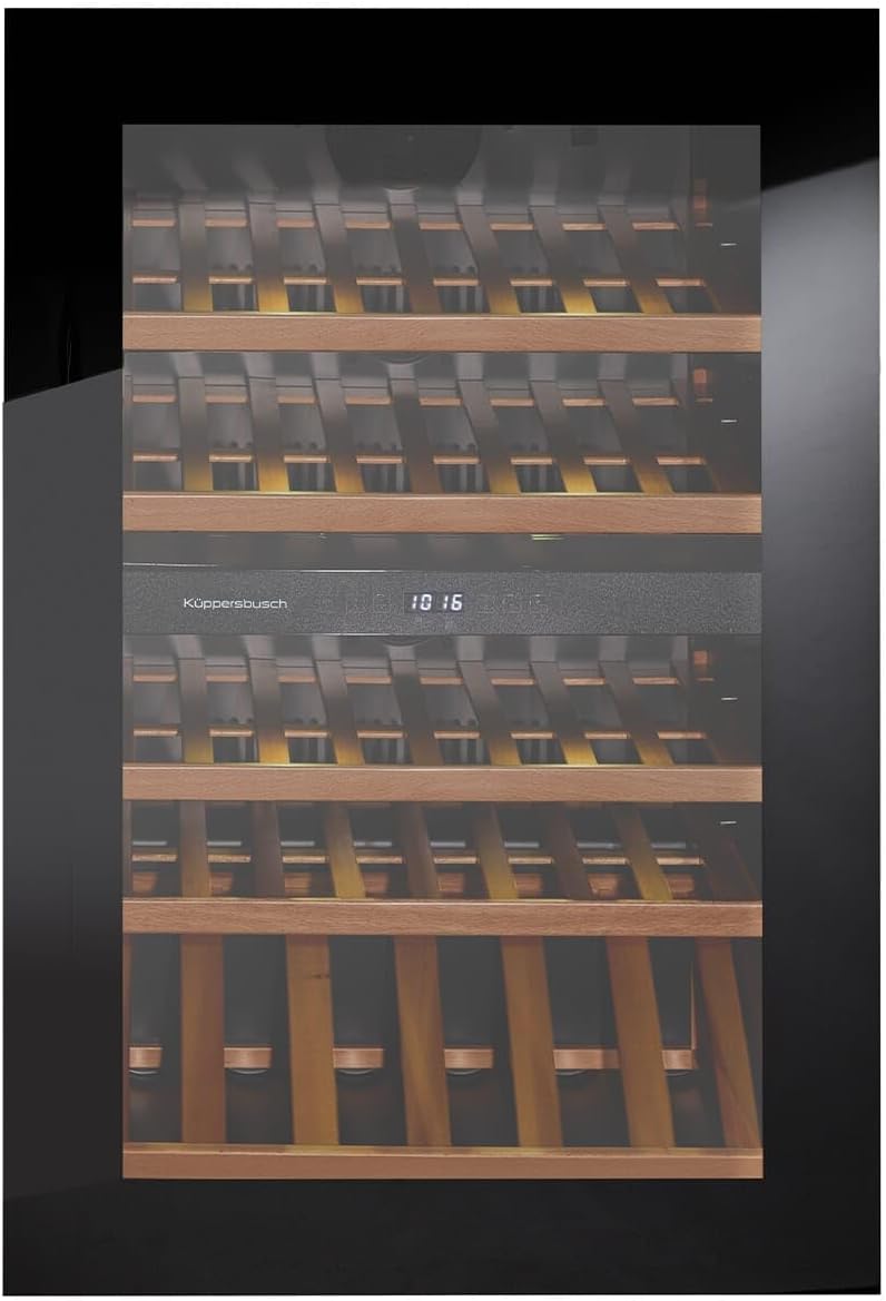 Küppersbusch Weinkühlschrank, Schwarz, FWKU 1531.0 S K-Series.5 Unterbau Weinklimaschrank