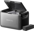 ECOFLOW Mini-Kühlschrank, 298 Wh, 55 L, Schwarz, GLACIER Classic Tragbare Kühlbox mit Zusatzakku