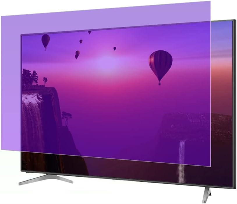 AIZYR TV-Schutzfolie, Blau, TV-Bildschirmschutzfolien Anti UV Anti Blue Light Screen, 82inch 1831x1049 mm
