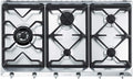 Smeg Kochfeld, Edelstahl, Silber, sich 97 gxbe5 Tische Gas- Edelstahl